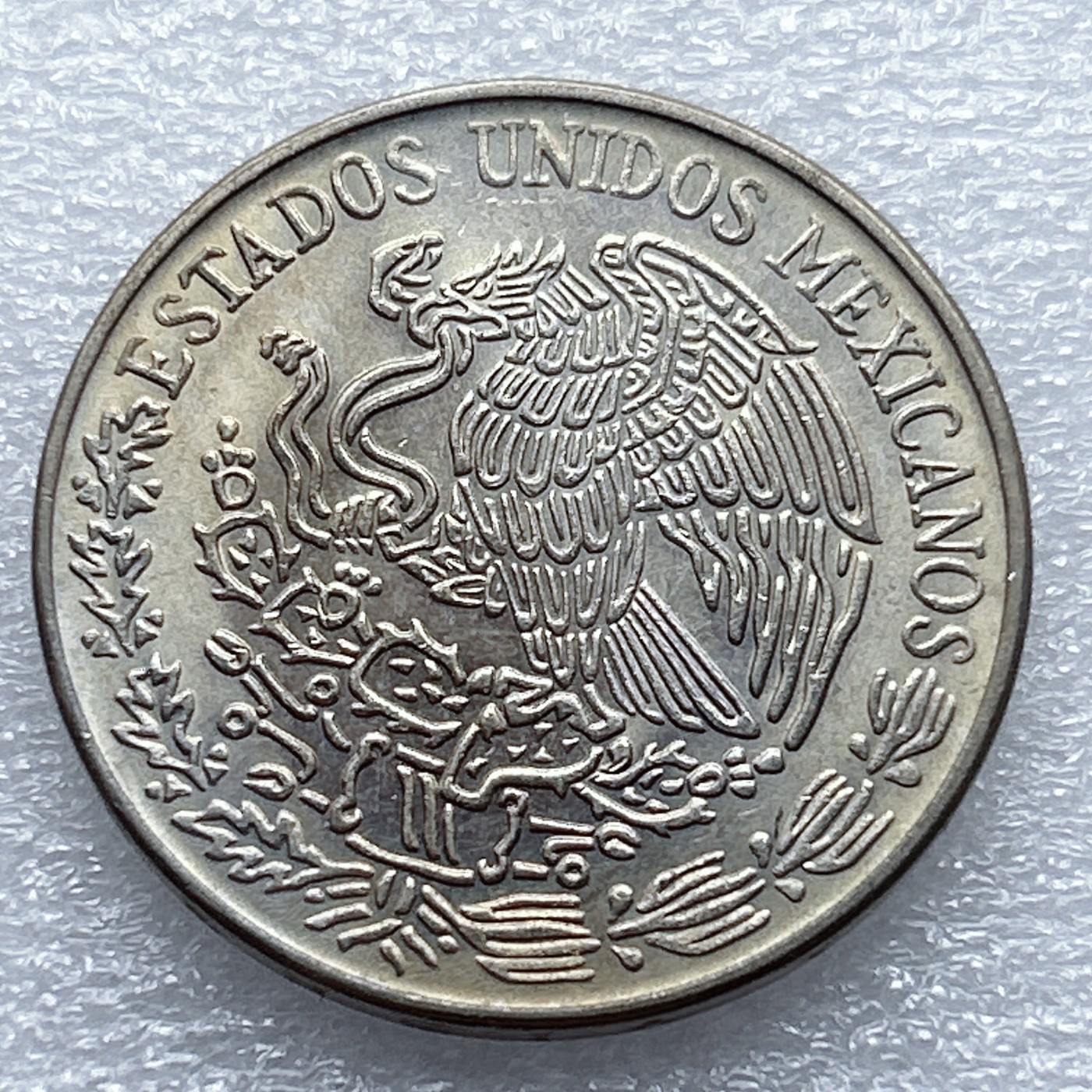 全场一元起拍 世界钱币散币专场 第37期 1973年墨西哥5比索铜镍币 第2任总统比森特·格雷罗 好品