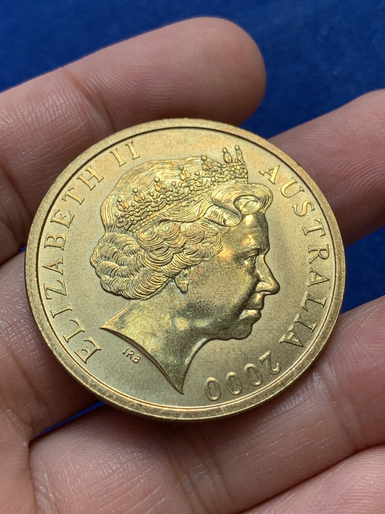 《竞宝斋》第215场-周日，周一 2场 (全场包邮) 澳大利亚 2000 悉尼奥运会  5奥元 纪念币