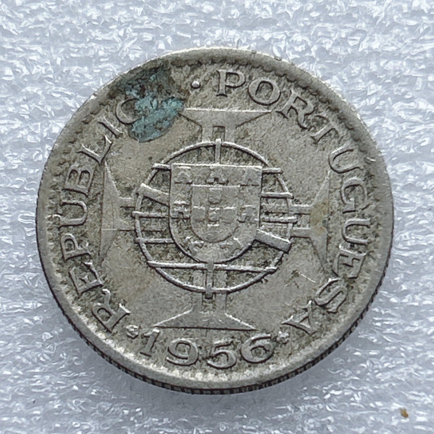 全场一元起拍 世界钱币散币专场 第37期 葡属安哥拉1956年2.5埃斯库多铜镍币