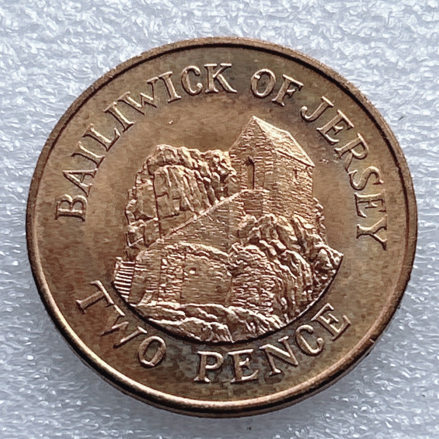 全场一元起拍 世界钱币散币专场 第37期 英属泽西岛1984年2便士 原光品