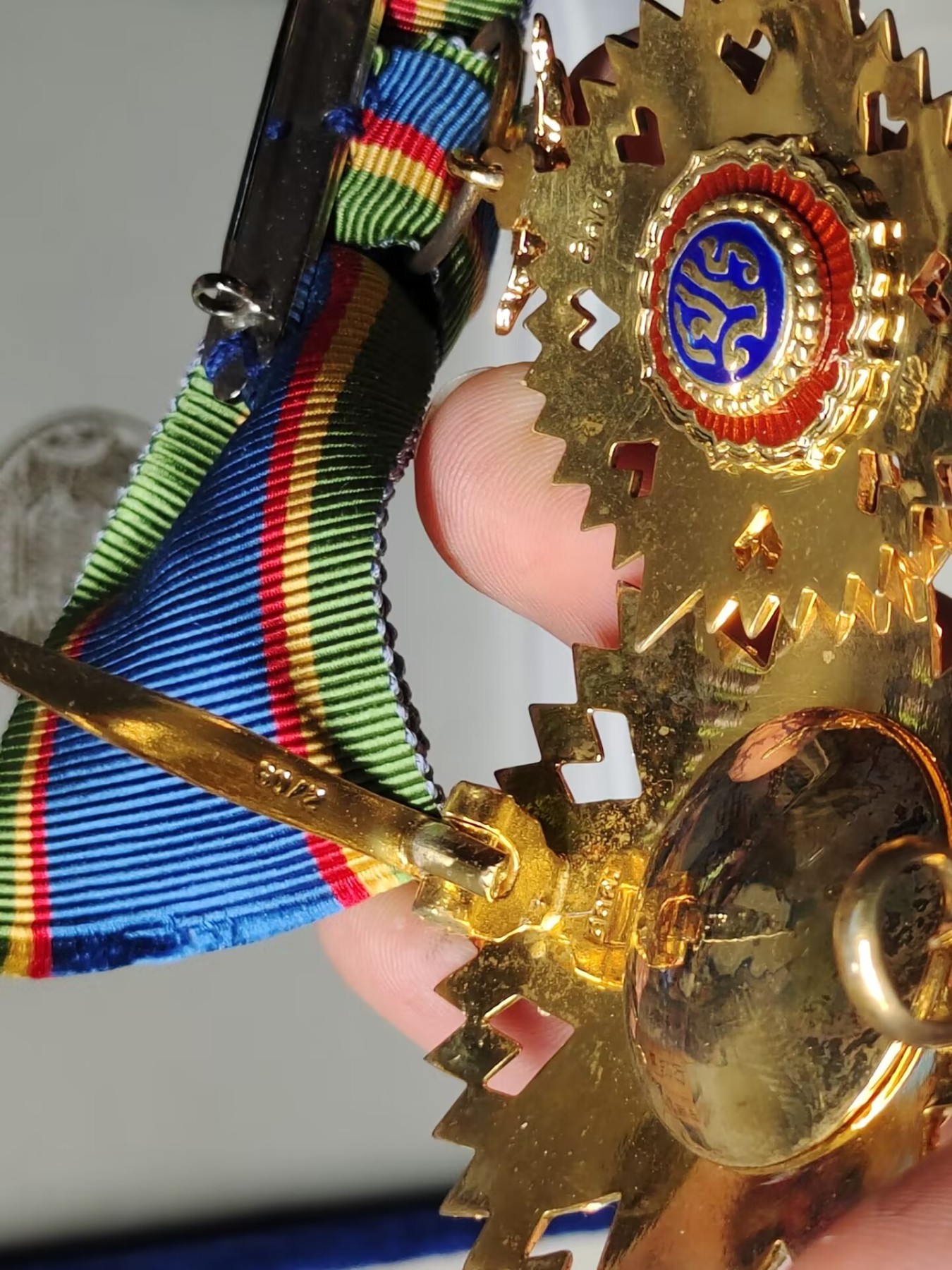 老威廉第五次麦稀奇拍卖 泰国大军官级王冠勋章，女版银质