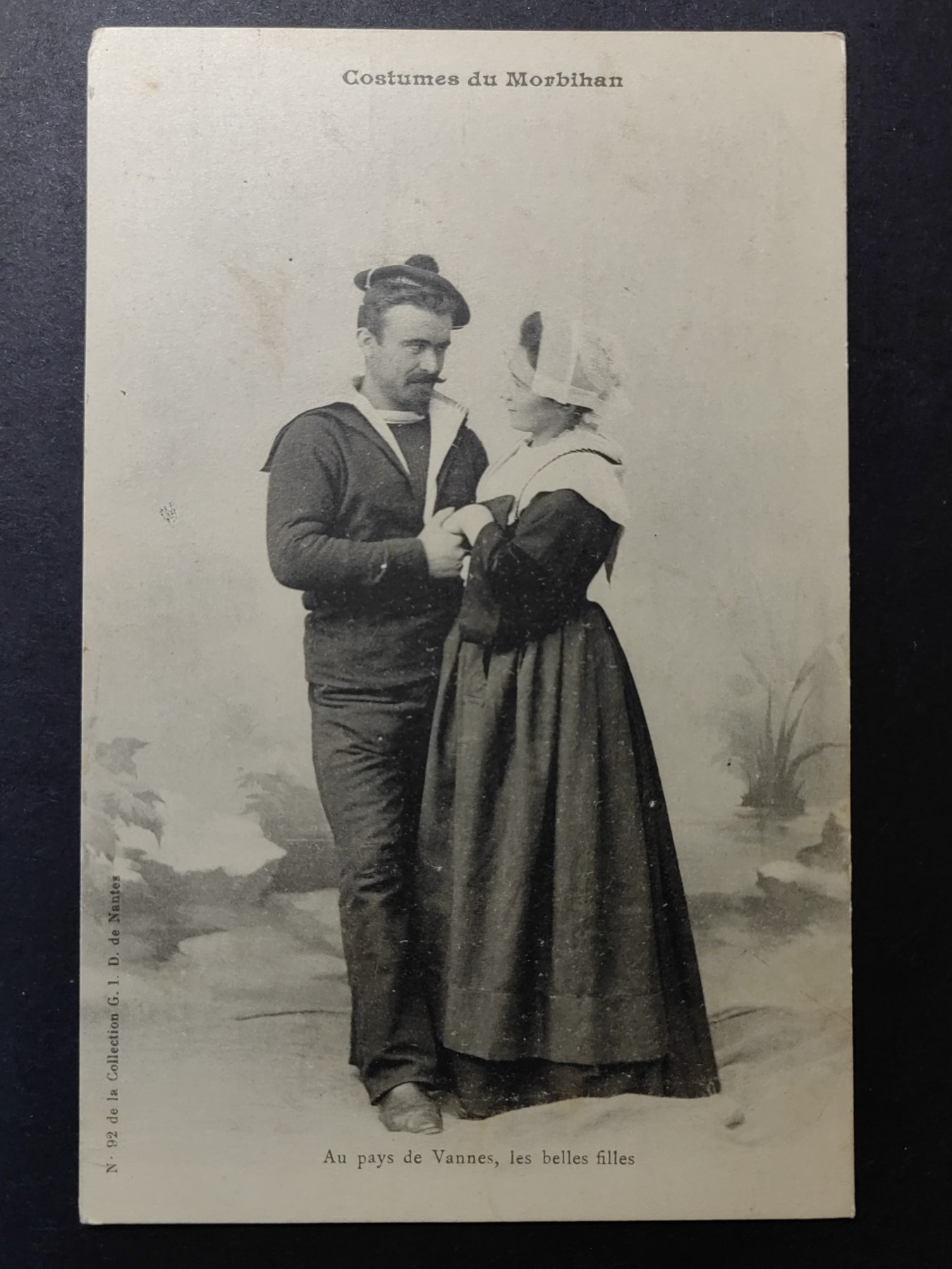 欧洲古典明信片封专场（拍卖）第②⑦场  欧洲古典明信片（在瓦恩的土地上，美丽的女孩）