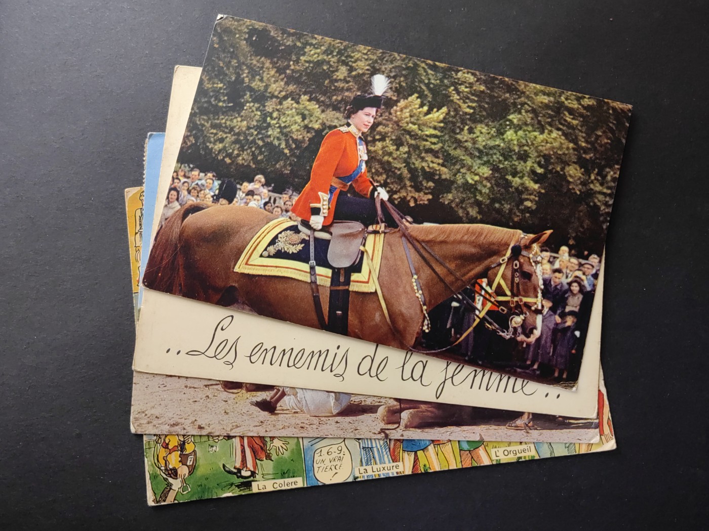 欧洲古典明信片封专场（拍卖）第②⑦场 彩色明信片4件