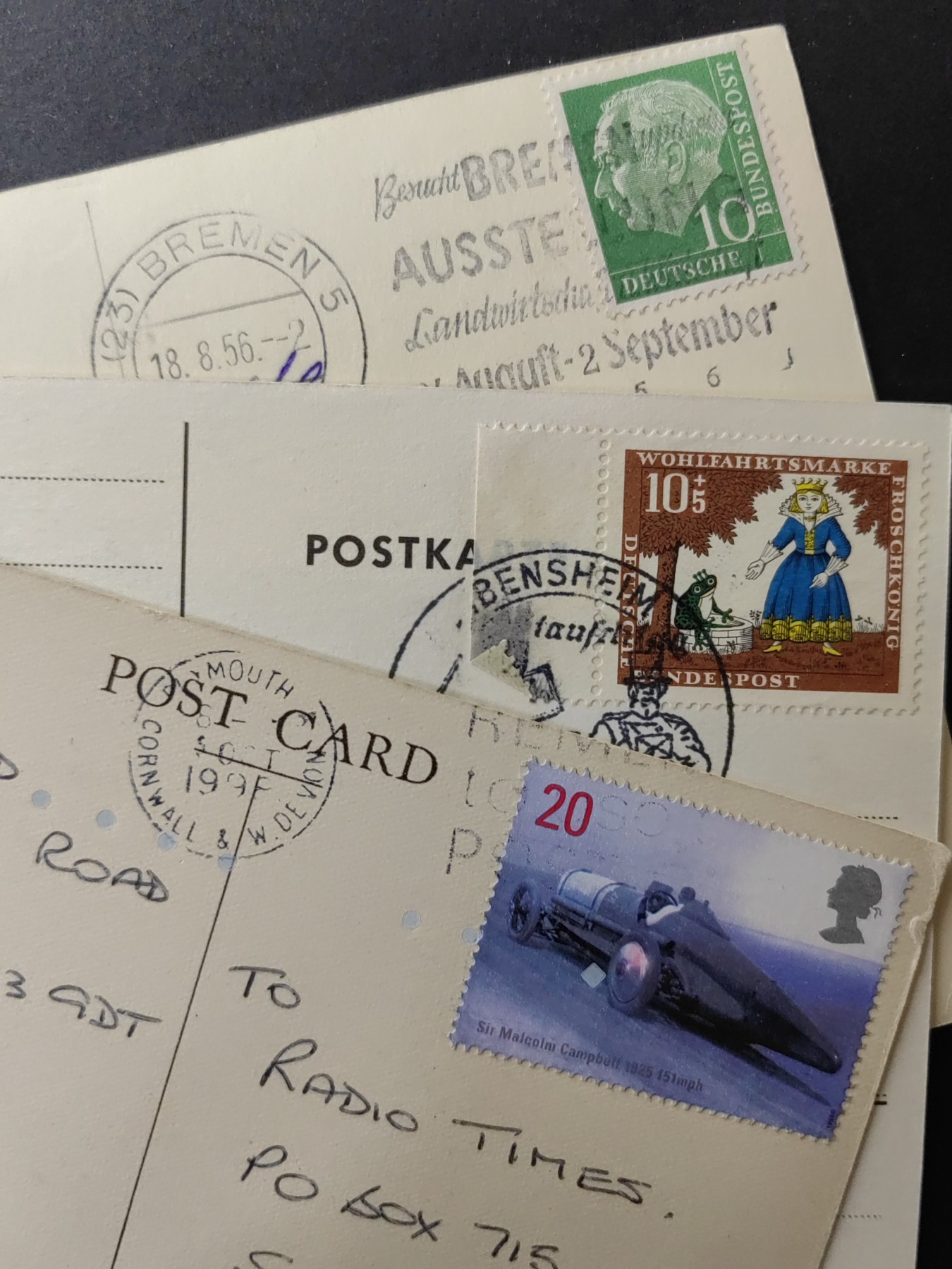 欧洲古典明信片封专场（拍卖）第②⑦场 彩色明信片6件