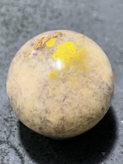 精美高玉化冰飘紫罗兰战国红玛瑙2.1圆珠一颗！ - 精美高玉化冰飘紫罗兰战国红玛瑙2.1圆珠一颗！