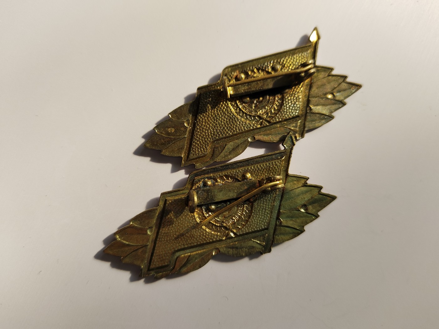 白狐勋赏拍卖第七期11.18专场 民主德国工战队特级技能章两枚