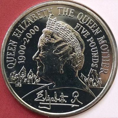 英国 5镑纪念币 原厂卡册装 品相如图 - 英国 5镑纪念币 原厂卡册装 品相如图