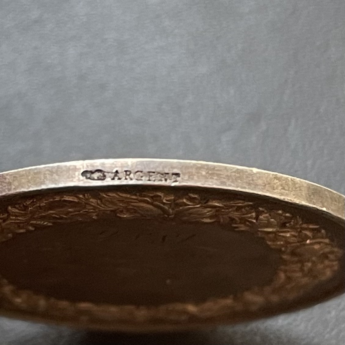 「木头集藏」章牌专场-第33期 1886年法国婚礼银章 直径：32mm，13.8g, 边铭：丰饶角 ARGENT