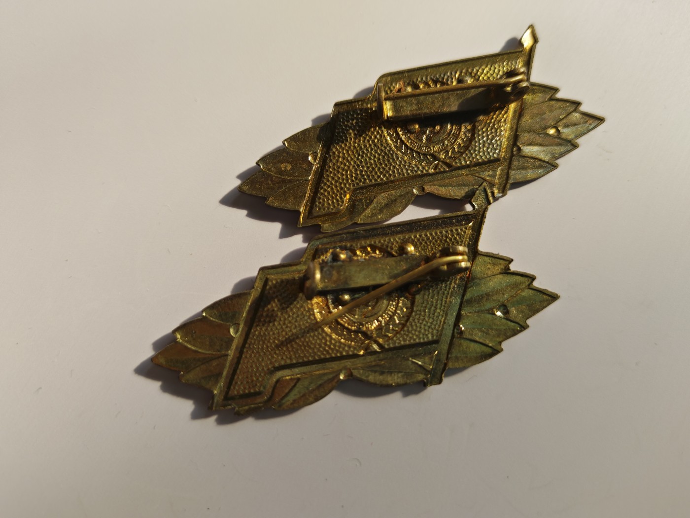 白狐勋赏拍卖第七期11.18专场 民主德国工战队特级技能章两枚