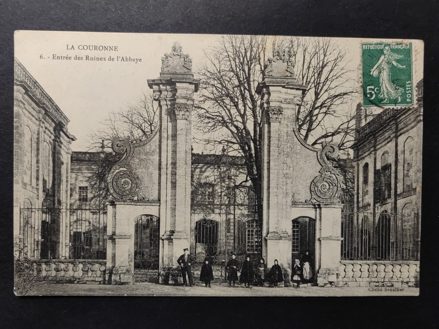 欧洲古典明信片封专场（拍卖）第②⑦场 欧洲古典明信片（修道院遗址入口）