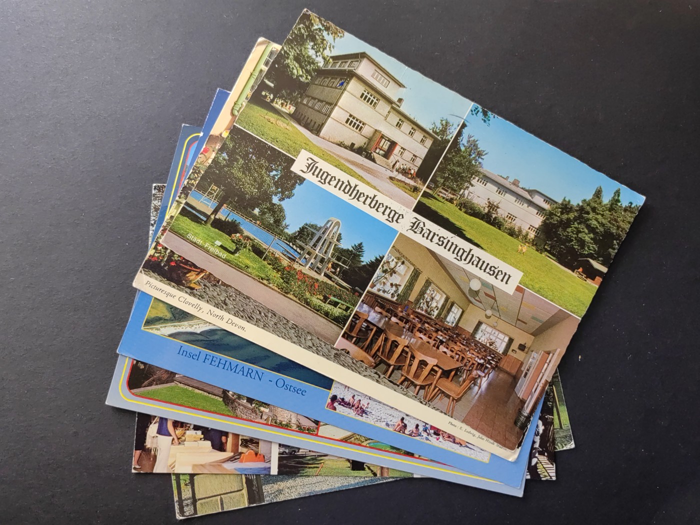 欧洲古典明信片封专场（拍卖）第②⑦场 彩色实寄明信片6件