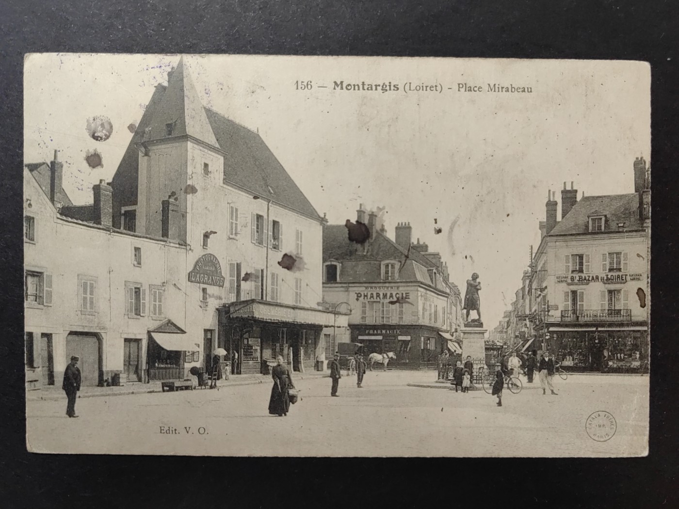 欧洲古典明信片封专场（拍卖）第②⑦场 军邮古典明信片（米拉博广场）