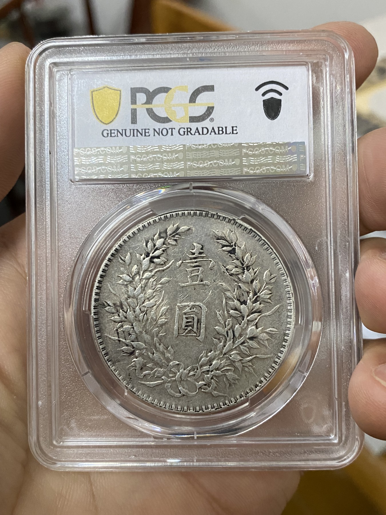 Pcgs xf92原味十年竖点年