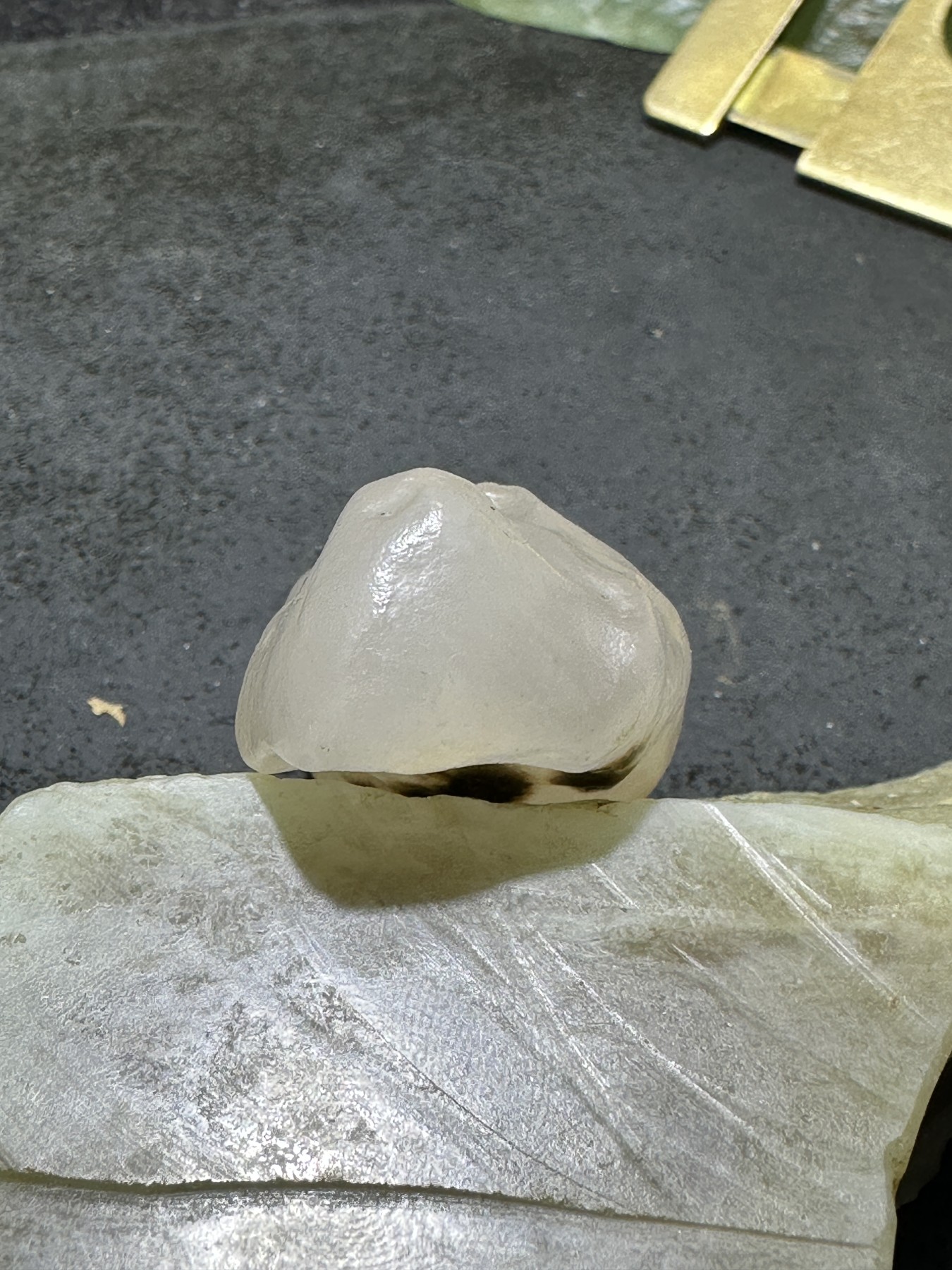 放福利！精美天然罕见发丝阿拉善玛瑙原石一颗