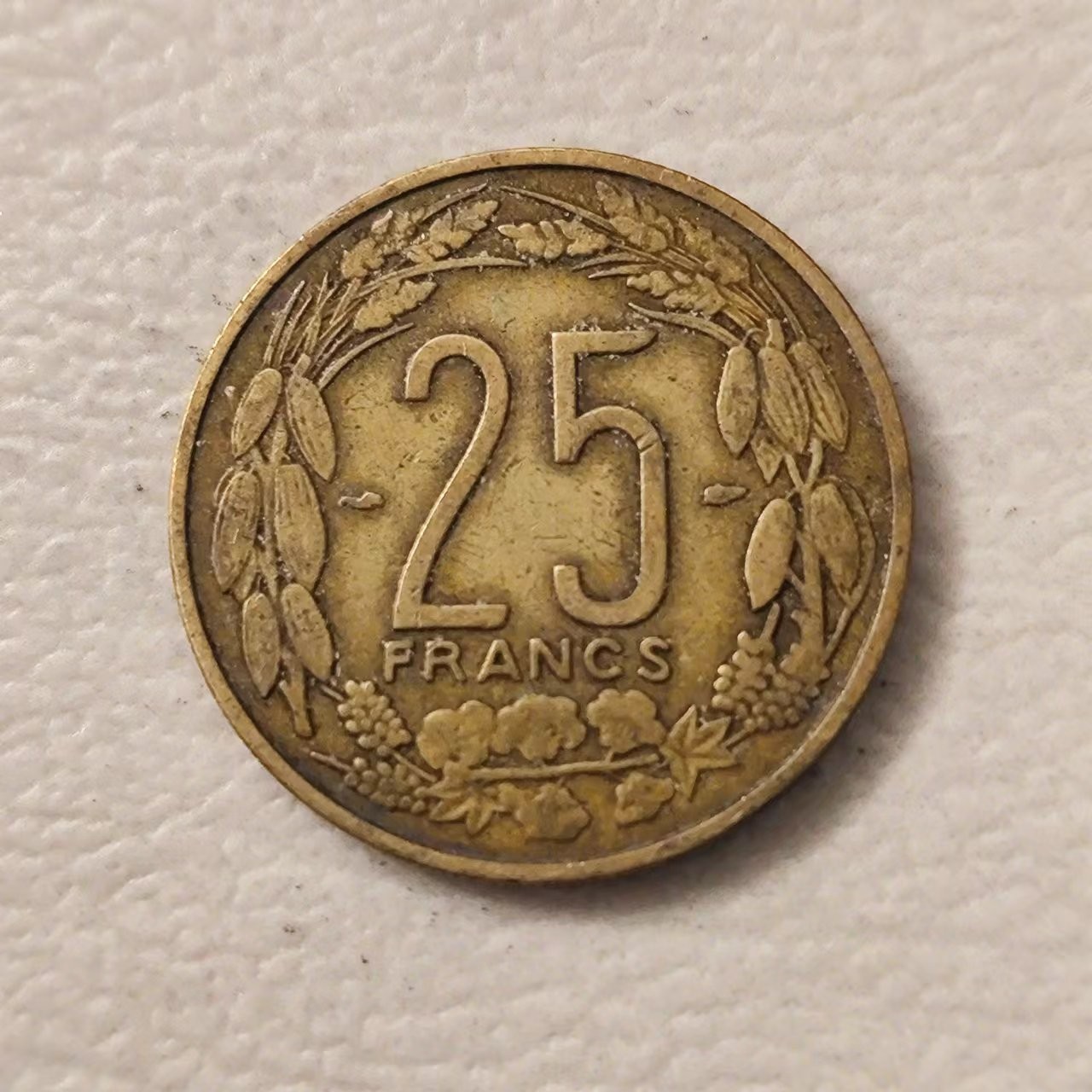 FCO-7-散币 法属喀麦隆1958年25法郎