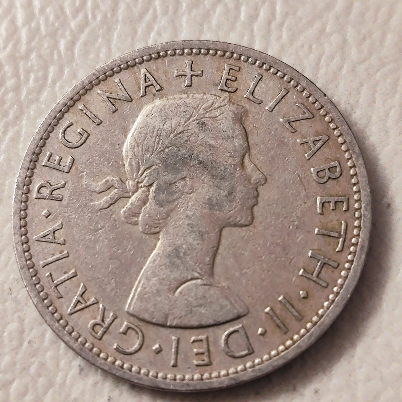 FCO-4A 英国伊丽莎白半克朗1956