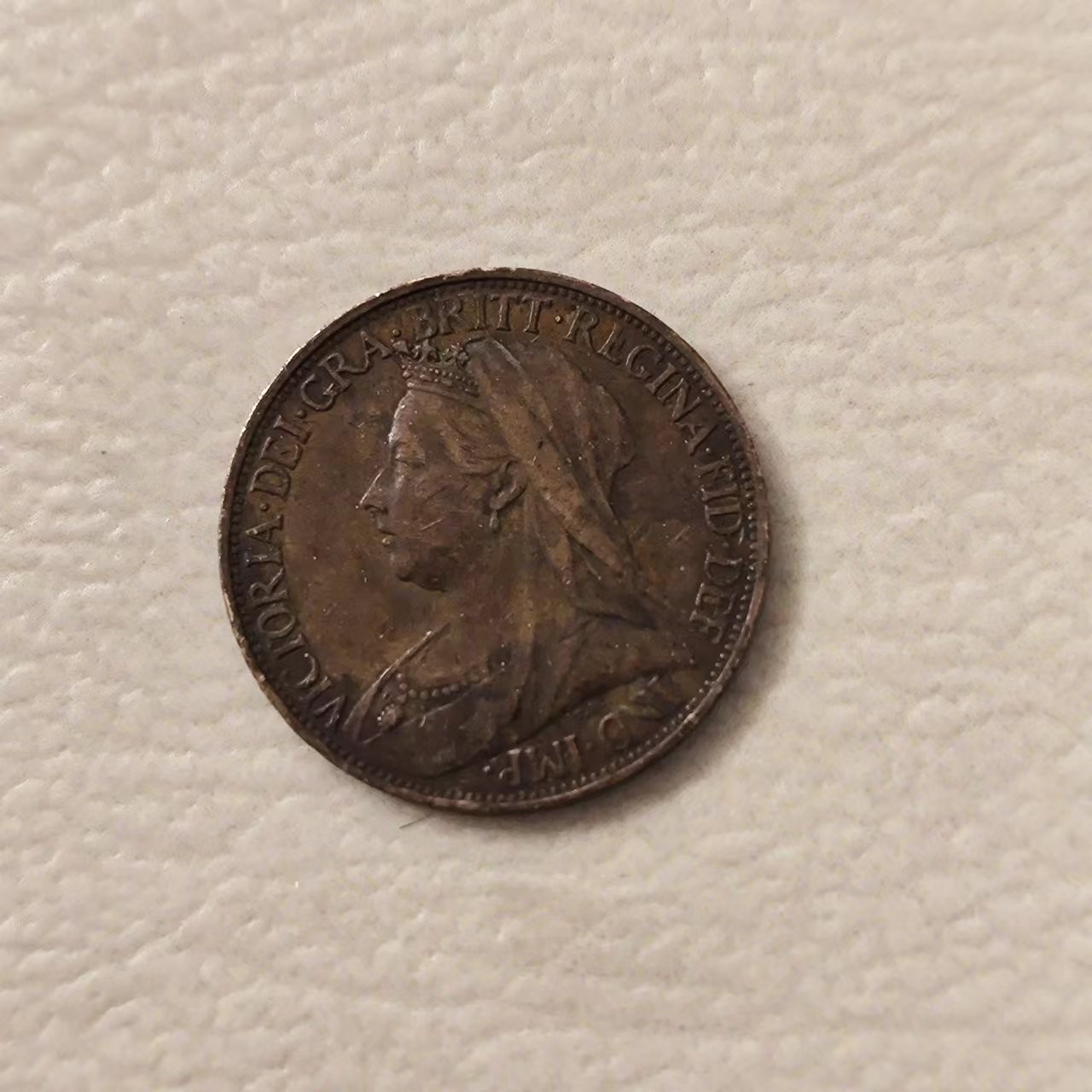 FCO-7-散币 维多利亚1896年1法新-非末年-好品
