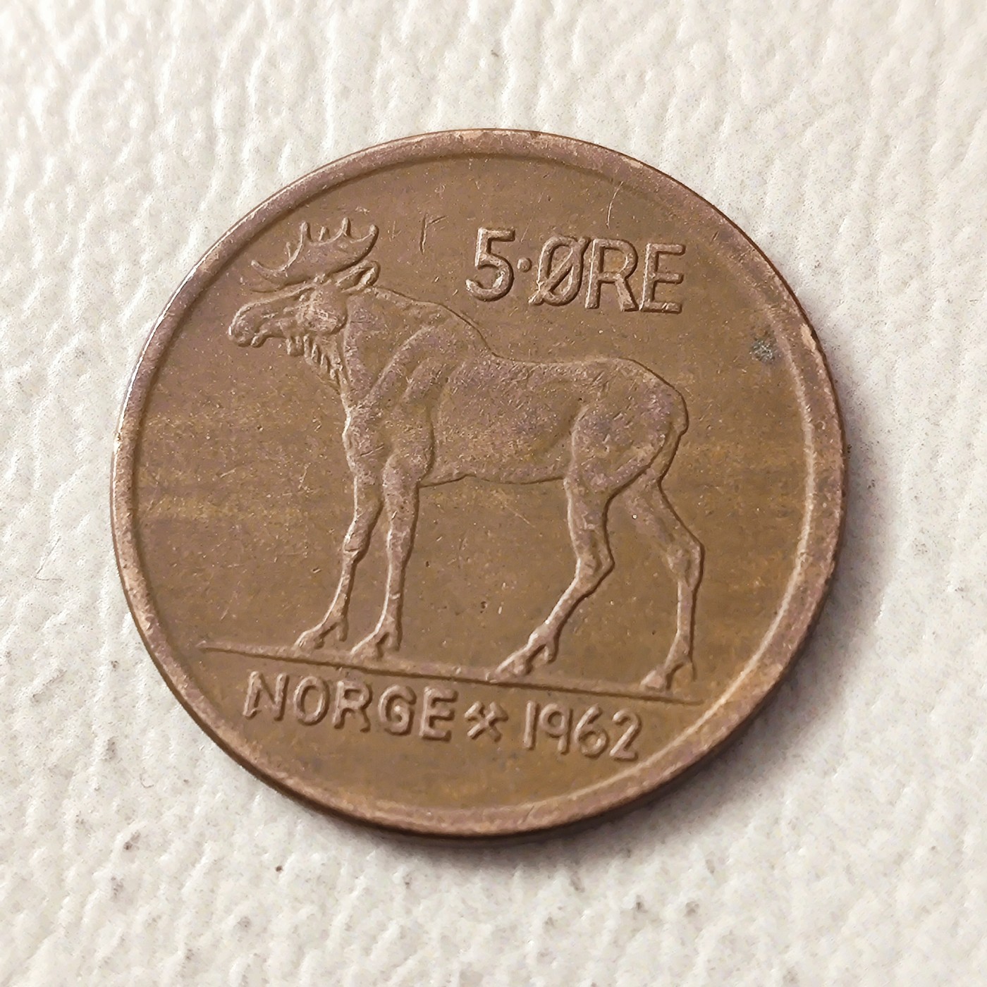 FCO-4A 挪威5欧尔1962年
