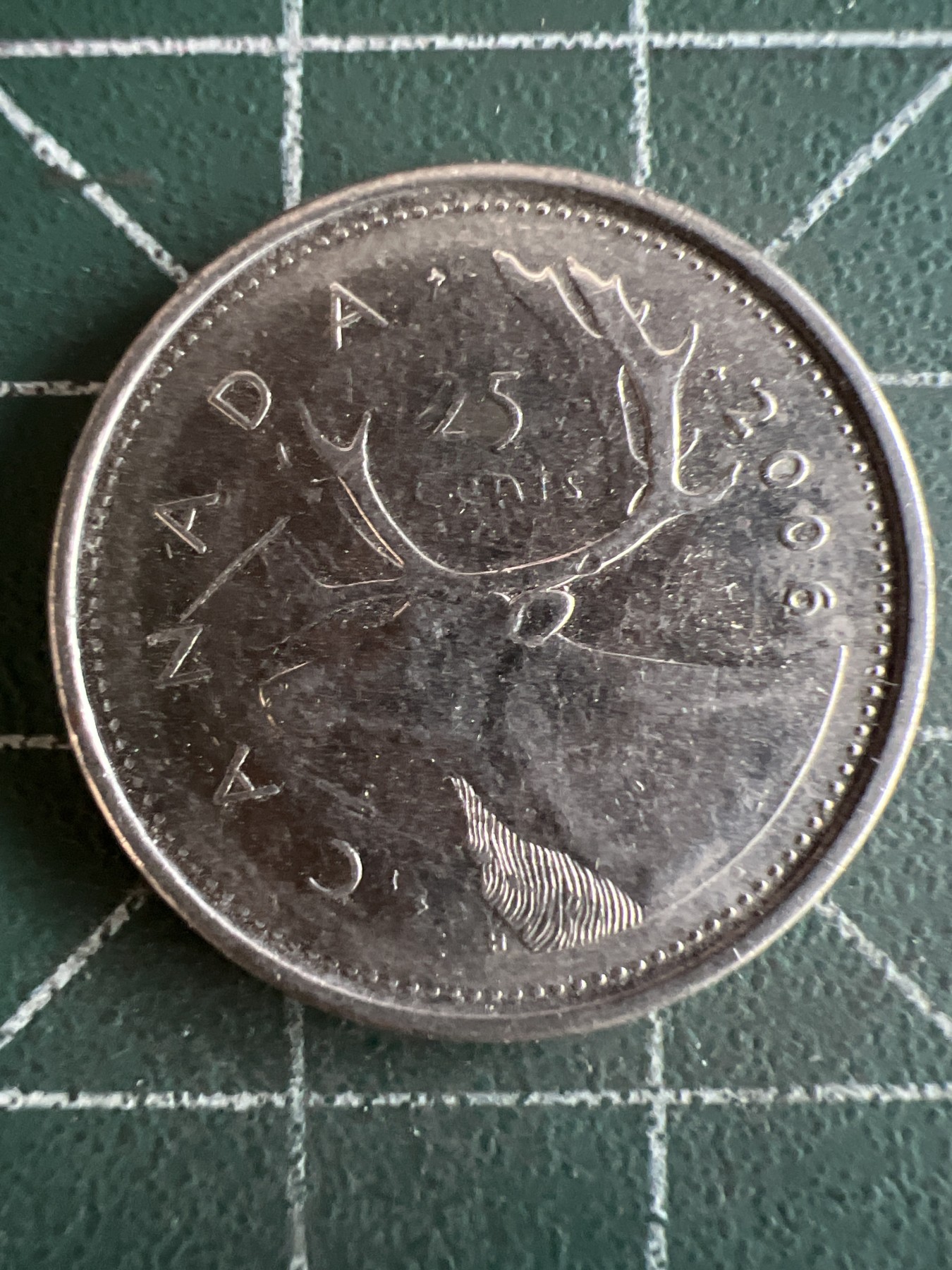 第493期 硬币专场 （无押金，捡漏，全场50包邮，偏远地区除外，接收代拍业务） 加拿大25分 老年