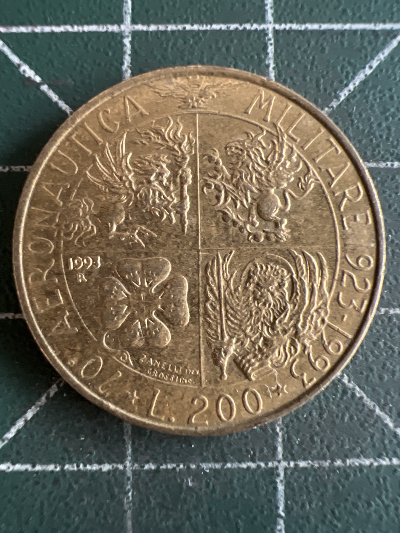 第479期 硬币专场 （无押金，捡漏，全场50包邮，偏远地区除外，接收代拍业务） 意大利200里拉 纪念币