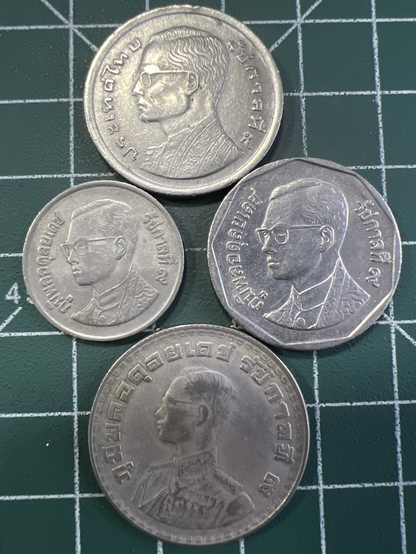 第463期 硬币专场 （无押金，捡漏，全场50包邮，偏远地区除外，接收代拍业务） 泰国硬币4枚