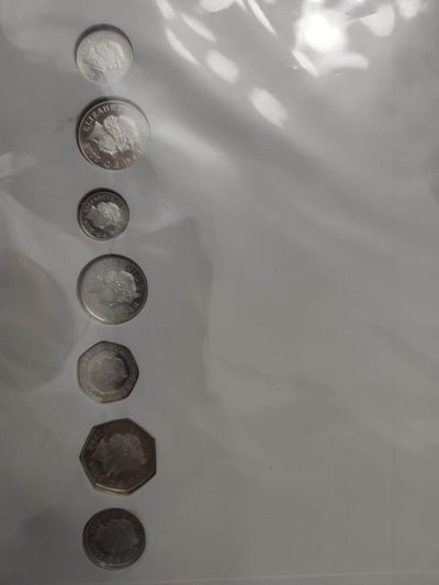 燕姐换藏第67拍 英国2008年精制套币银币七枚