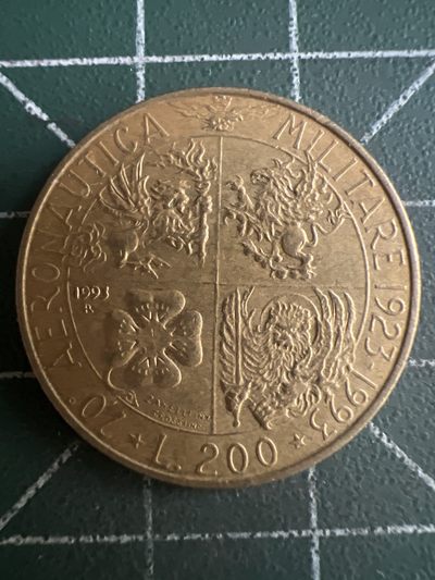 第512期  硬币专场 （无押金，捡漏，全场50包邮，偏远地区除外，接收代拍业务） 意大利200里拉 纪念币