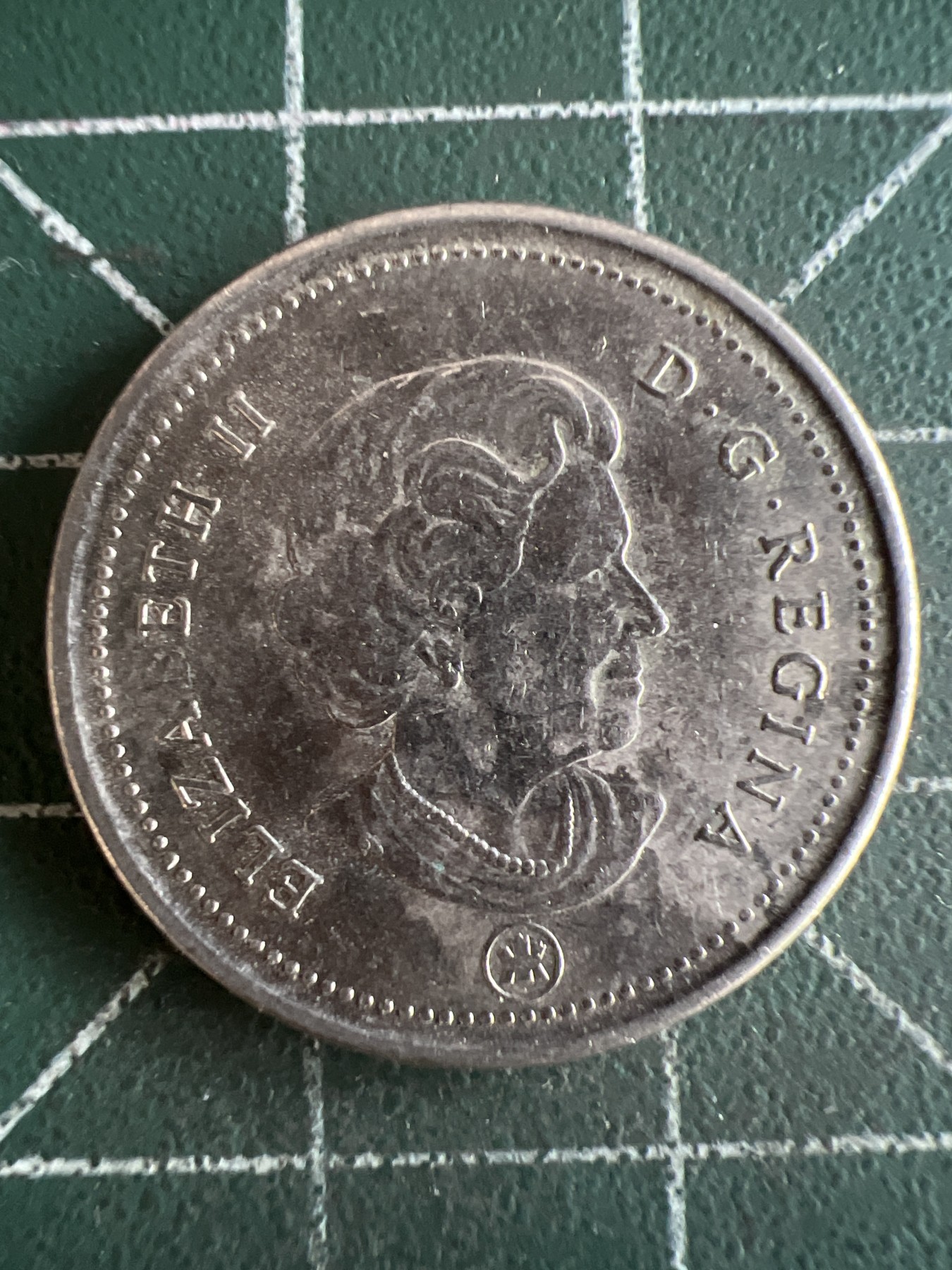 第493期 硬币专场 （无押金，捡漏，全场50包邮，偏远地区除外，接收代拍业务） 加拿大25分 老年