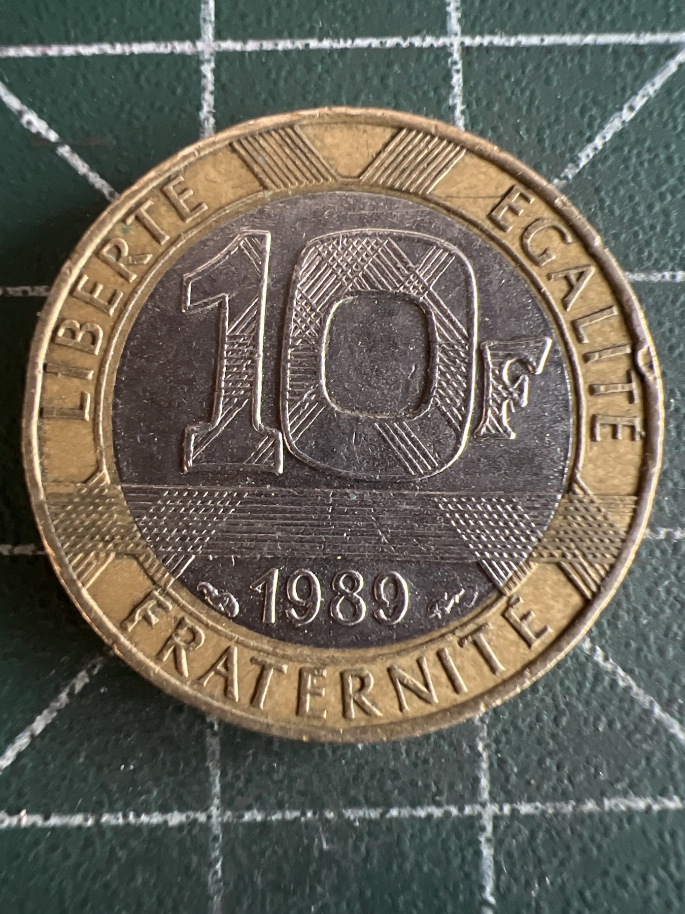 第493期 硬币专场 （无押金，捡漏，全场50包邮，偏远地区除外，接收代拍业务） 法国10法郎