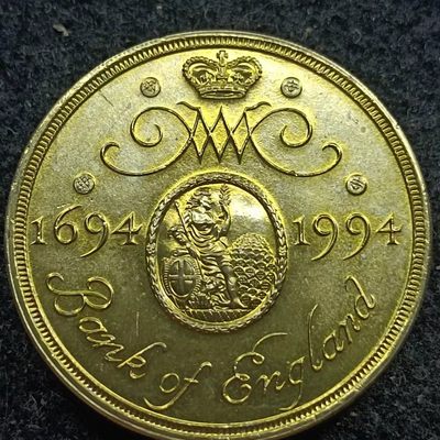 【淘币小摊】第二百零五拍 散币场  周五到周日三连拍 满百包邮可预留 每周一发货  - 英国1994年2镑纪念铜币