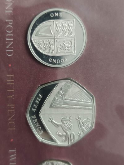 燕姐换藏第67拍 英国2008年精制套币银币七枚