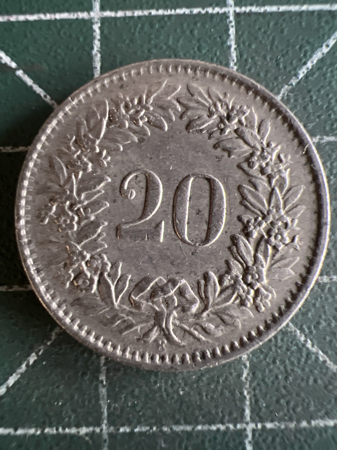 第479期 硬币专场 （无押金，捡漏，全场50包邮，偏远地区除外，接收代拍业务） 瑞士20分