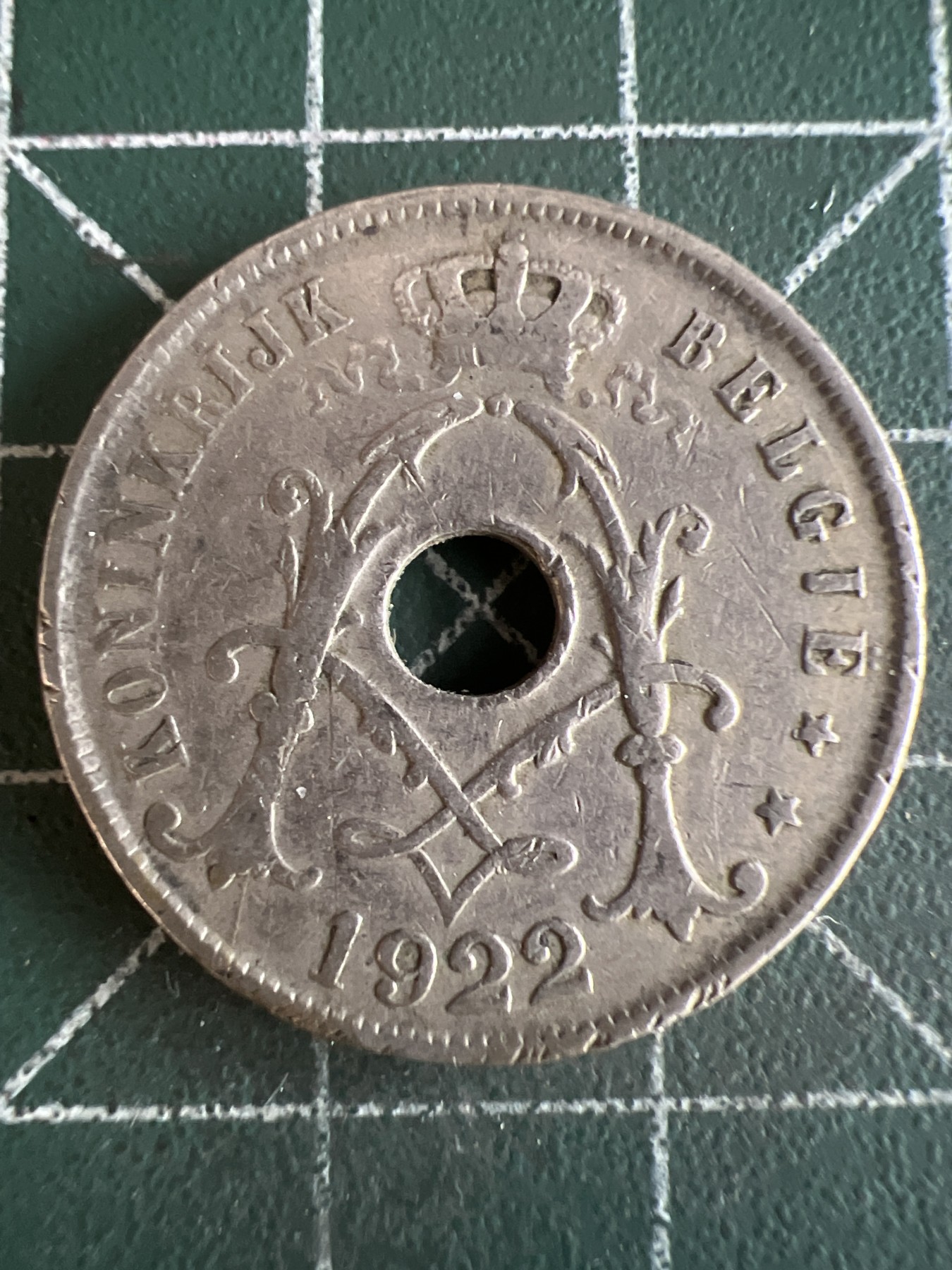 第479期 硬币专场 （无押金，捡漏，全场50包邮，偏远地区除外，接收代拍业务） 比利时25分