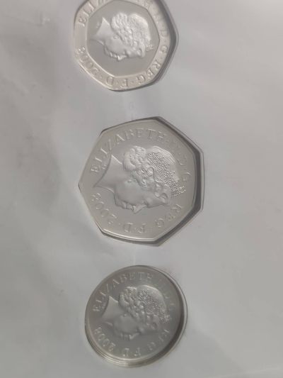 燕姐换藏第67拍 英国2008年精制套币银币七枚