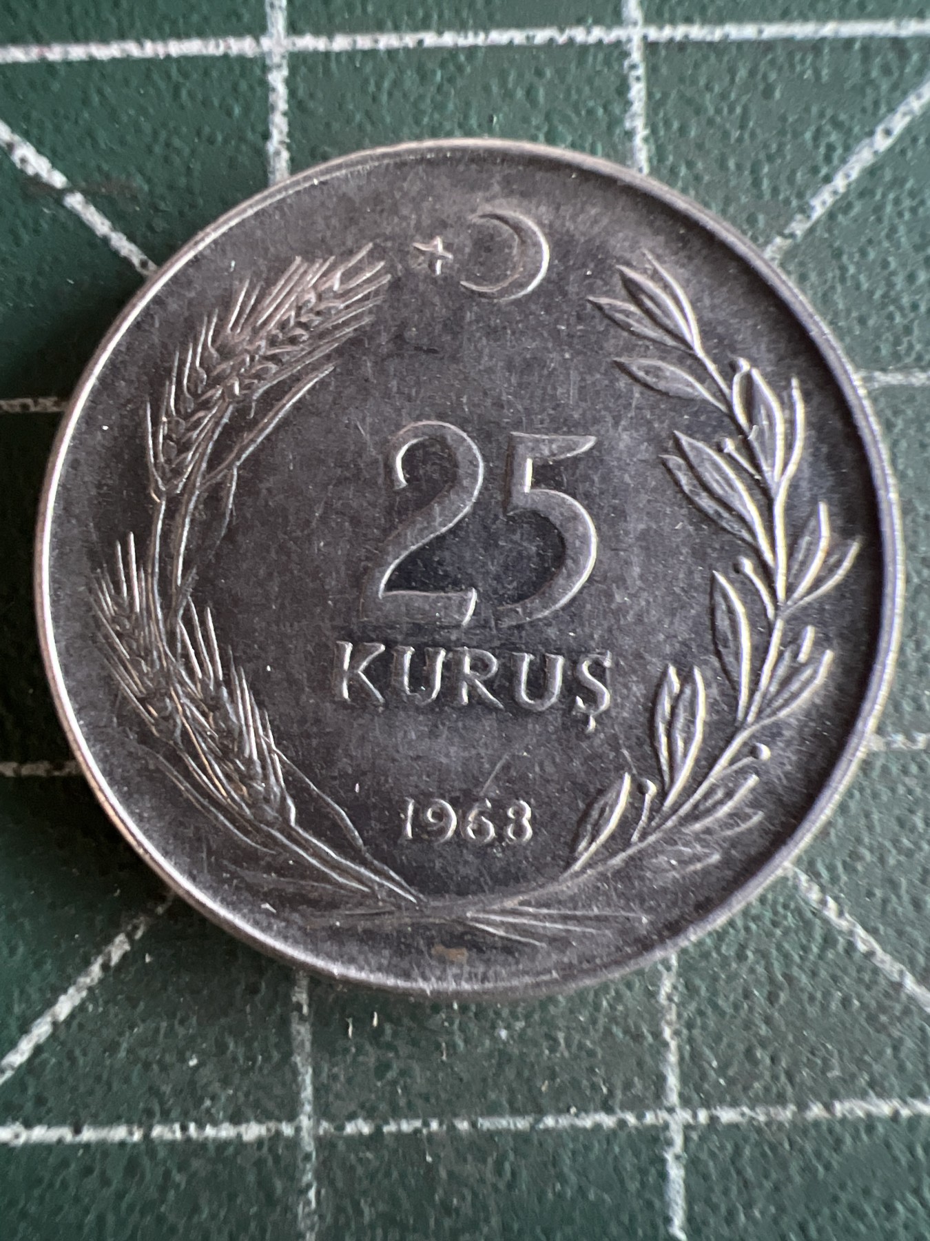 第479期 硬币专场 （无押金，捡漏，全场50包邮，偏远地区除外，接收代拍业务） 土耳其25库鲁斯