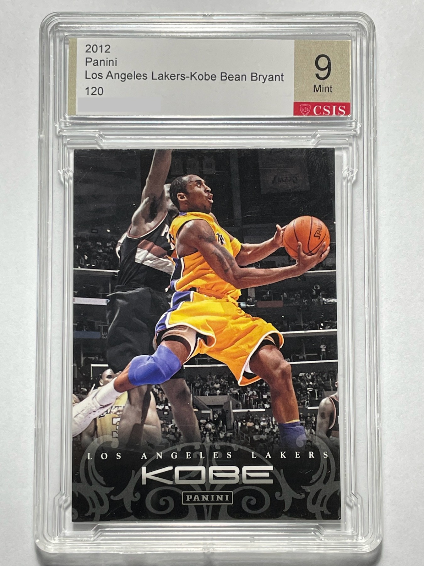 【德藏】卡牌拍卖第6期【无每件最低收费！！！】 NBA 2012 PANINI 洛杉矶湖人 黑曼巴 科比 Kobe补偿包 CSIS 9