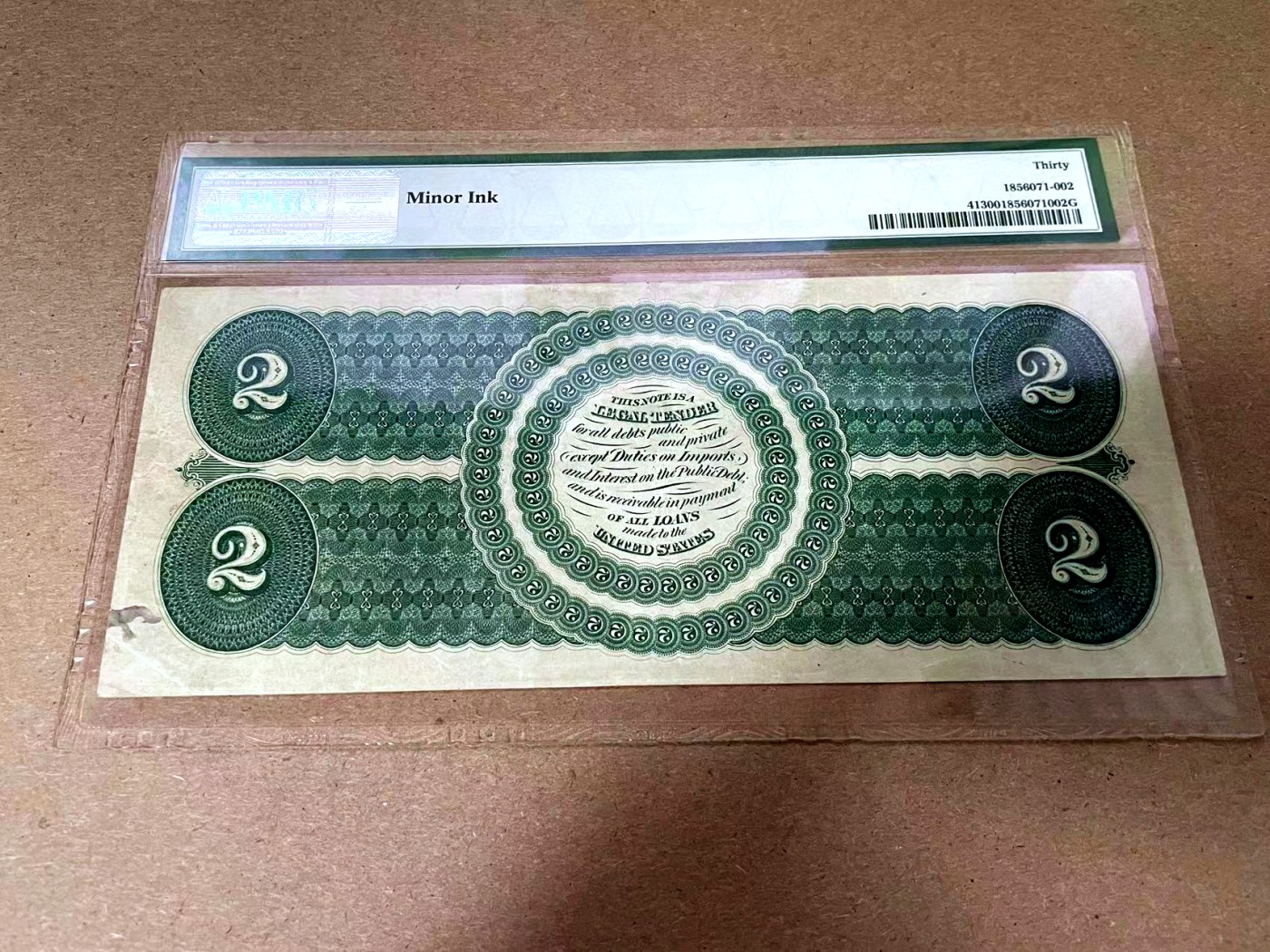 First