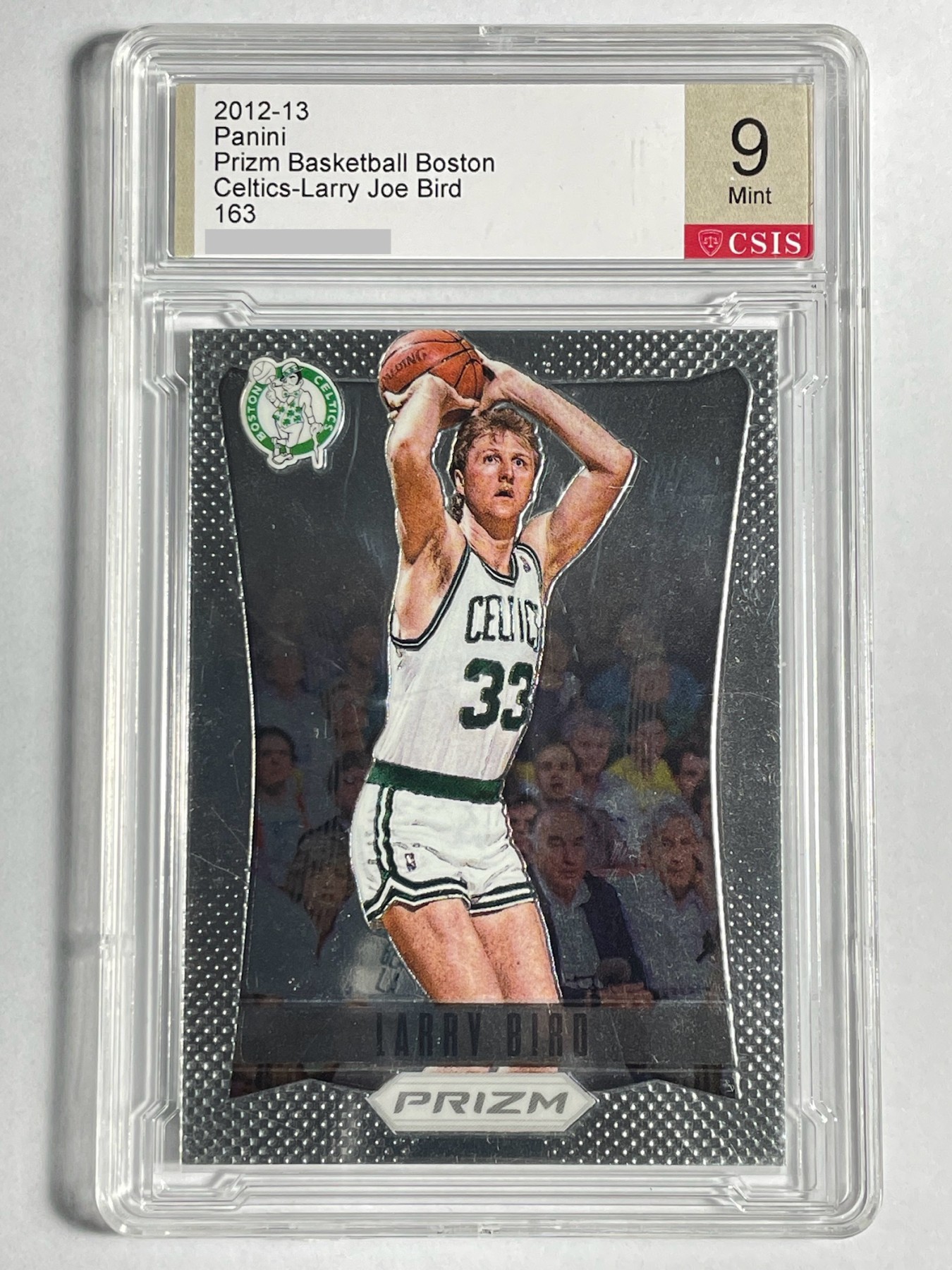 【德藏】卡牌拍卖第6期【无每件最低收费！！！】 NBA 2012-13 PANINI PRIZM 波士顿凯尔特人 大鸟 拉里·伯德 CSIS 9