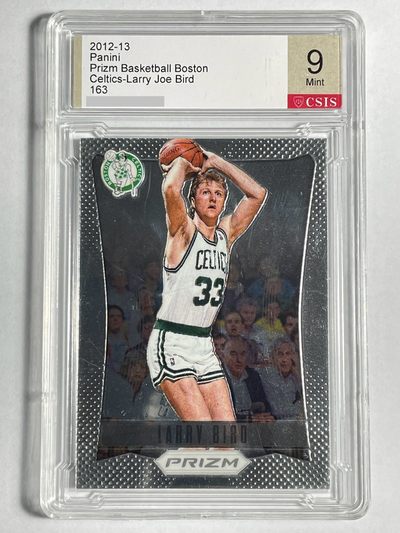 【德藏】卡牌拍卖第6期【无每件最低收费！！！】 - NBA 2012-13 PANINI PRIZM 波士顿凯尔特人 大鸟 拉里·伯德 CSIS 9