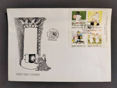 【第60期】莲池国际邮品拍卖 - 【芬兰】1998 河马姆明 著名动画 套票官封
