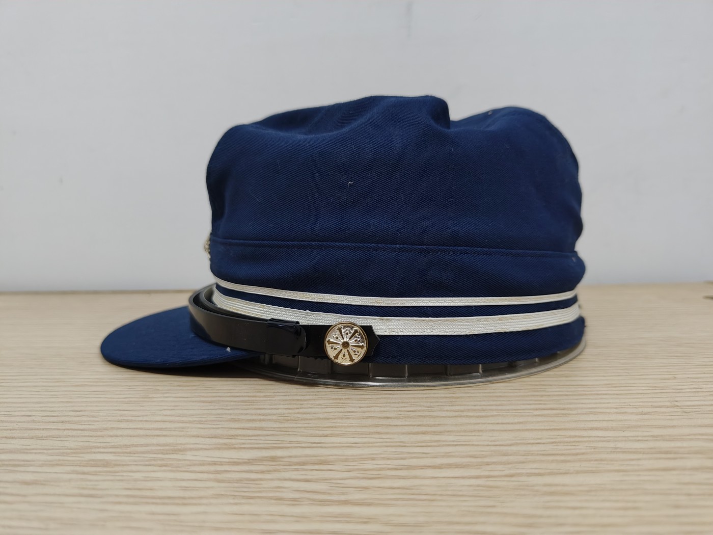 全场0元起拍 第110期 咸鱼国勋章拍卖专场 11月19日（周三）下午6：00开始 日本正规公务员 消防署略帽 56CM