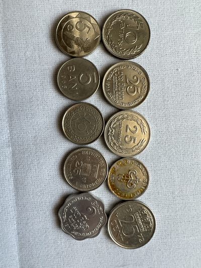 【城南旧事】世界钱币专场-第九期 - 各国10枚枚一组