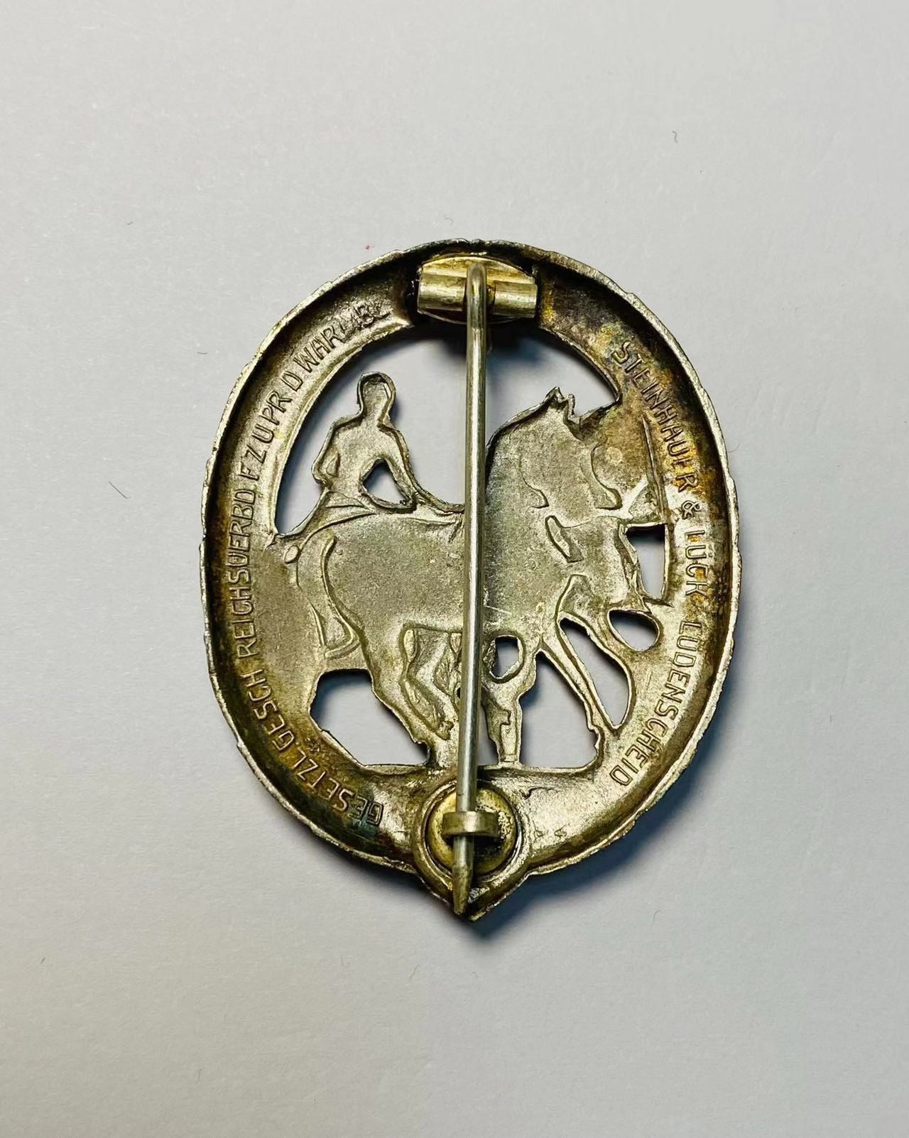 阿娜斯塔西亚军事题材拍卖第四期 ww2德国&德三银级马车勋章