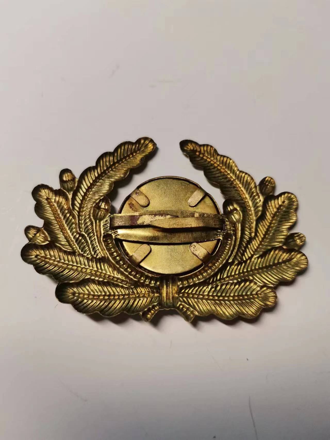 阿娜斯塔西亚军事题材拍卖第四期 德三老兵协会大檐帽帽徽