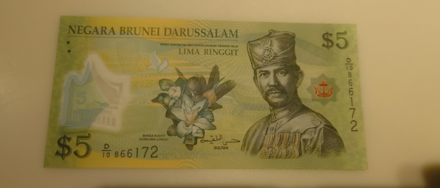 【世界钱币】精选微拍第83期暨2023年第三十期 少量硬货无底价起拍 2011年文莱5林吉特 全新绝品无4尾号172