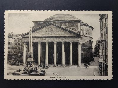 多国古典明信片、邮封、专场（拍卖）第②⑨场 - 罗马-万神殿