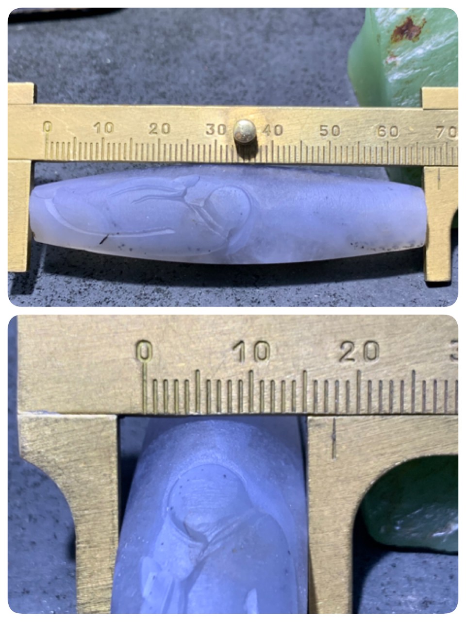 精美亚光高玉化冰飘巴西玛瑙手工俏色巧雕一叶成佛吊坠（把件）一个
