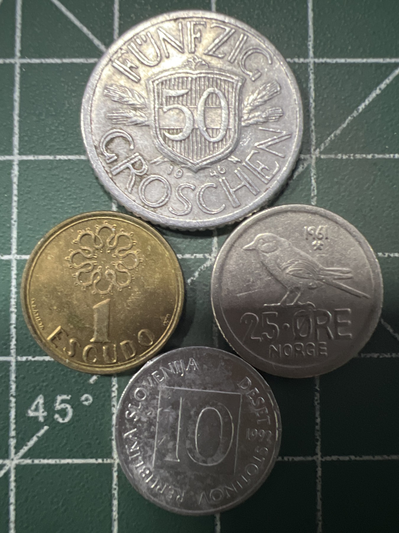 第465期 硬币专场 （无押金，捡漏，全场50包邮，偏远地区除外，接收代拍业务） 硬币四枚