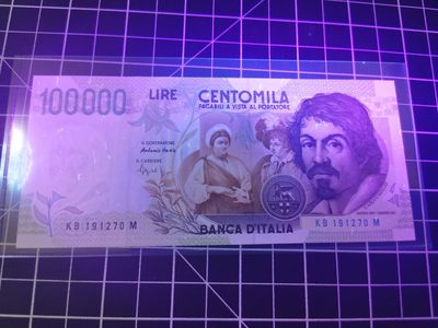 ｛北京钱博会专场｝Immortal auction豹子号及精品专场 - 意大利100000，1994，unc