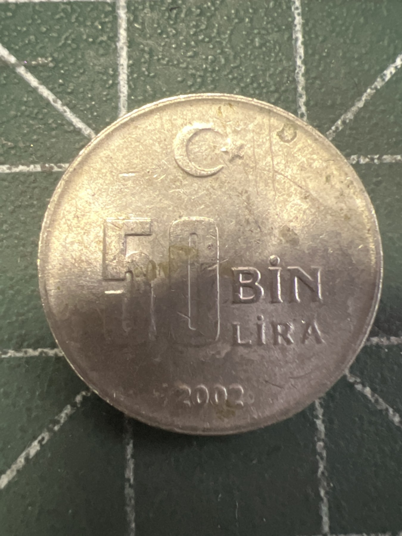 第480期 硬币专场 （无押金，捡漏，全场50包邮，偏远地区除外，接收代拍业务） 土耳其50bin里拉